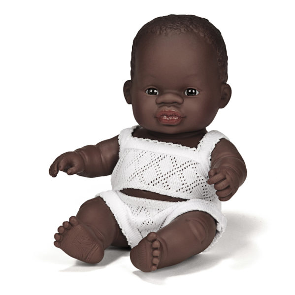 MINILAND lalka dziewczynka Afrykanka 21cm