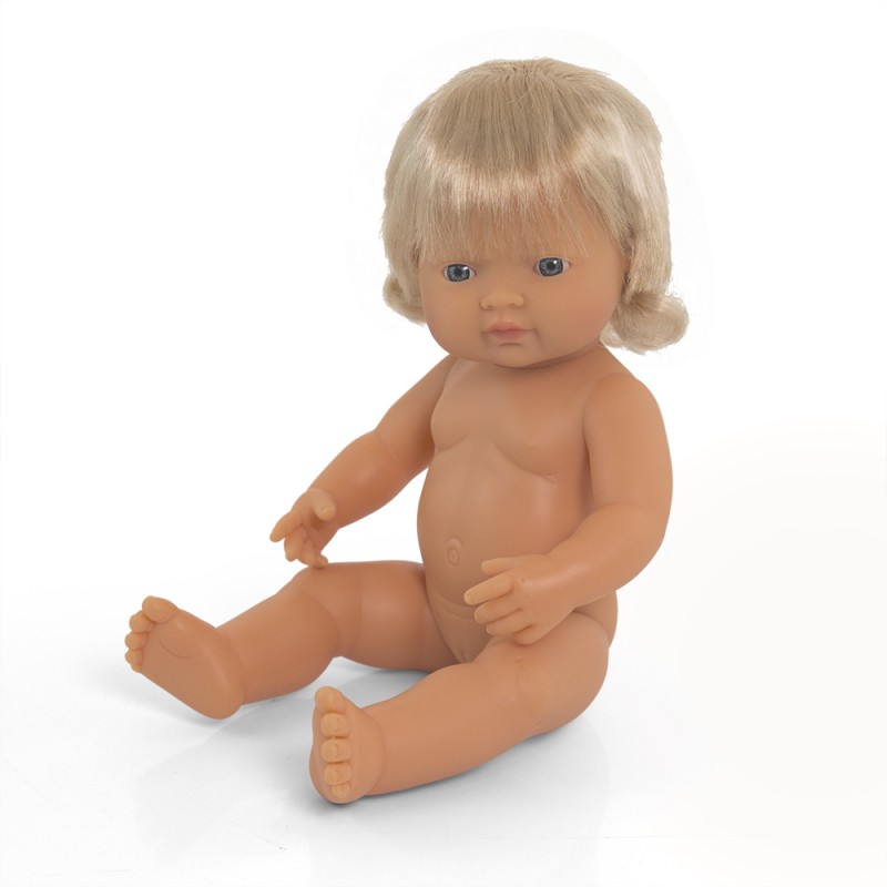 MINILAND lalka dziewczynka Europejka 38 cm
