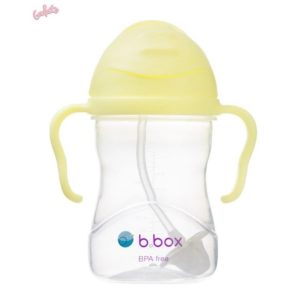 B.BOX bidon niekapek ze słomką GELATO kolor Banana Split 240ml