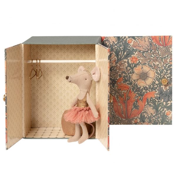 MAILEG myszka baletnica w pokoju do tańca - Dance room