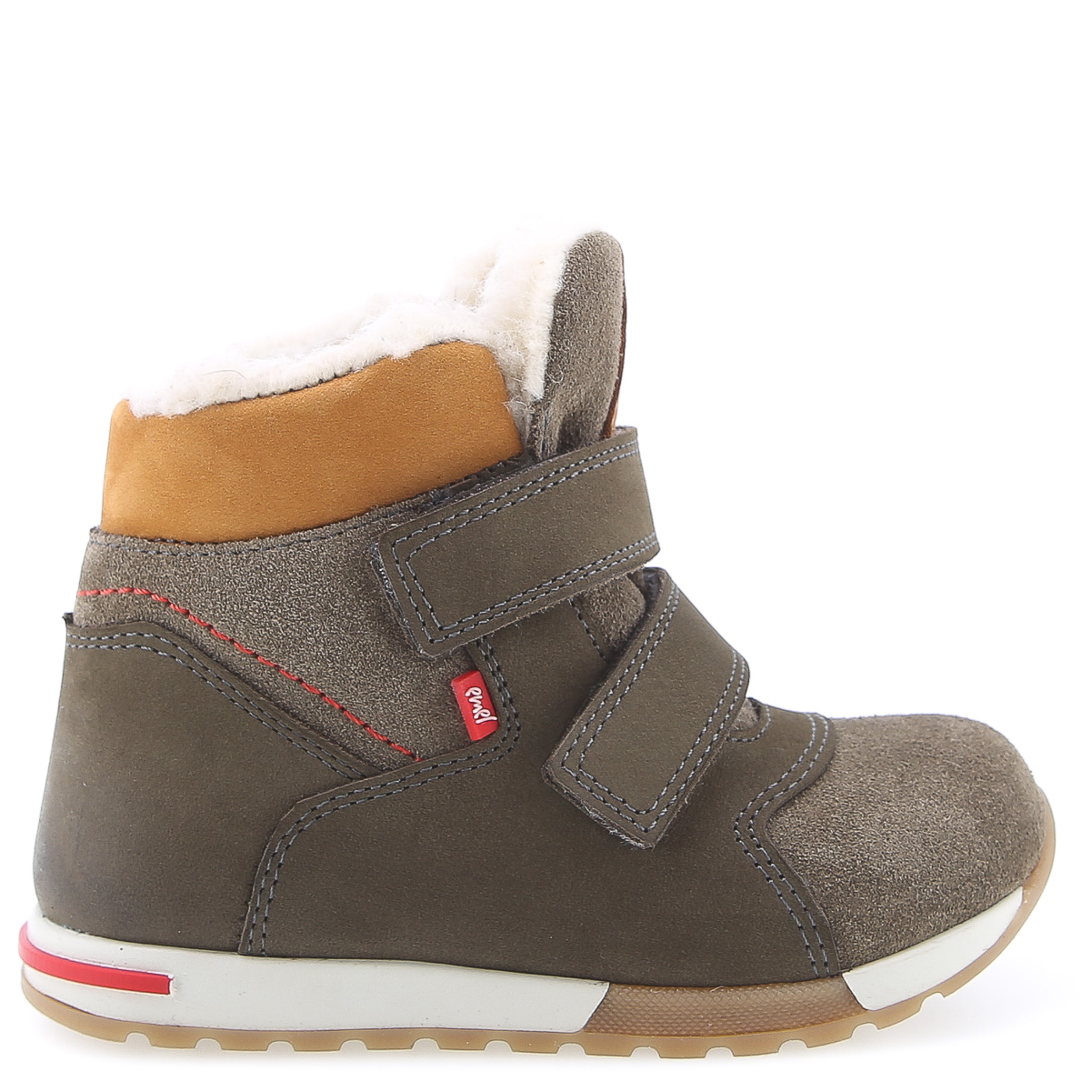 EMEL zimowe buty dziecięce z membraną WATERPROOF i wełną naturalną EV 2721 chwalipietka