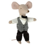 MAILEG myszka kelner 13 cm WAITER MOUSE