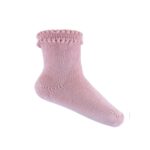 CONDOR for EMEL skarpetki dziecięce PERLE w kolorze ROSA