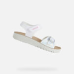 GEOX sandały dziecięce FUSBET COSTAREI Girl kolor WHITE - obrazek 2