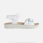 GEOX sandały dziecięce FUSBET COSTAREI Girl kolor WHITE