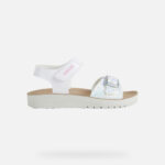GEOX sandały dziecięce FUSBET COSTAREI Girl kolor WHITE - obrazek 3