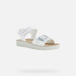 GEOX sandały dziecięce FUSBET COSTAREI Girl kolor WHITE - obrazek 4