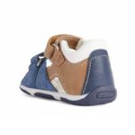 GEOX sandały dziecięce TAPUZ Boy kolor CARAMEL/NAVY - obrazek 3