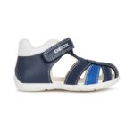 GEOX sandały dziecięce zabudowane ELTHAN kolor NAVY/ROYAL