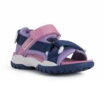 GEOX sandały dziecięce BOREALIS Girl kolor NAVY/LILAC - obrazek 2