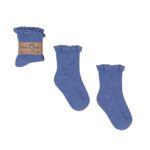 MAMA'S FEET Skarpetki Dziecięce MONO BABY niebieskie