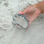 SCRUNCH Silikonowe Foremki do piasku 4 szt. - ciemny SZARY - obrazek 3