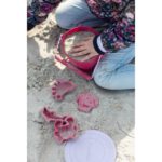 SCRUNCH Silikonowe Foremki do piasku 4 szt. - WIŚNIOWY - obrazek 2