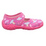 SUPERFIT oddychające kapcie dziewczęce do przedszkola BONNY baletnica pink - obrazek 2