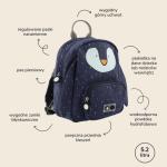 TRIXIE BABY plecak do przedszkola PINGWIN mały - obrazek 2