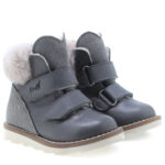 EMEL zimowe buty dziecięce MONTREAL z membraną WATERPROOF i wełną naturalną EV 2723B i EV 2723MB