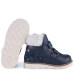 EMEL zimowe buty dziecięce z membraną WATERPROOF i wełną naturalną EV 2723MB-1 - obrazek 4