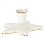 MAILEG metalowy świecznik CANDLE HOLDER off white
