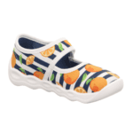 SUPERFIT oddychające kapcie dziewczęce do przedszkola BUBBLE Pomarańcze - obrazek 5