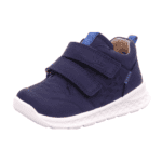 SUPERFIT sneakersy dziecięce BREEZE Blue nubuk