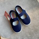 CIENTA baleriny na rzep MARY JANES w kolorze MARINO - obrazek 2