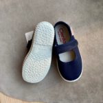 CIENTA baleriny na rzep MARY JANES w kolorze MARINO - obrazek 4