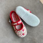 CIENTA baleriny na rzep MARY JANES w kolorze ROJO czerwień - obrazek 4