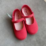 CIENTA baleriny na rzep VELCRO LISO w kolorze CORAL - obrazek 2