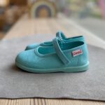 CIENTA baleriny na rzep VELCRO LISO w kolorze OPALO