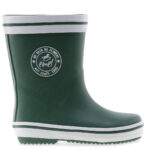 EMEL elastyczne kalosze dziecięce z wkładką ZIELEŃ - obrazek 2