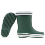 EMEL elastyczne kalosze dziecięce z wkładką ZIELEŃ - obrazek 3
