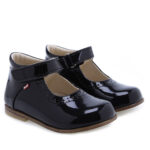EMEL baleriny dziecięce ROCZKI vintage czarne