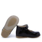 EMEL baleriny dziecięce ROCZKI vintage czarne - obrazek 2