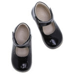 EMEL baleriny dziecięce ROCZKI vintage czarne - obrazek 5