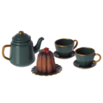 MAILEG świąteczny zestaw herbaciany 4 cm CHRISTMAS TEA PARTY - obrazek 2