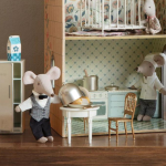 MAILEG metalowy stół dla myszek 7 cm SIDE TABLE - obrazek 2