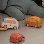 MAILEG samochód drewniany CAR wooden CORAL - obrazek 5