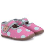 EMEL elastyczne kapcie do przedszkola i żłobka EK 4000B-6 JABŁUSZKA