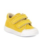 FRODDO wegańskie półbuty dziecięce ROSARIO vegan yellow