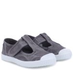 EMEL pachnące hiszpańskie trampki t-bar GRIS L77777-23