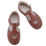 EMEL sandały dziecięce zabudowane SANTANA E 2635-18 brązowe - obrazek 2
