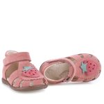 EMEL sandały dziecięce TRUSKAWKI ES 1214E-5 ROCZKI różowe - obrazek 2