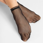 FiORE skarpetki kabaretki z koronką ALPHA 40 den black
