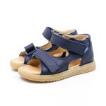 MRUGAŁA sandały dziecięce HUGO blu lico