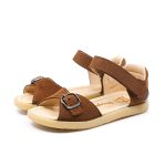 MRUGAŁA sandały dziecięce MILA tabaco