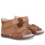 EMEL sandały dziecięce MALAGA ES 2428D-4 ROCZKI brązowe