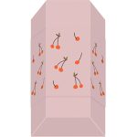 INTERDRUK Gumka do ścierania CUTE GIRL - WISIENKI