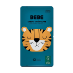 INTERDRUK Kredki ołówkowe w metalowym opakowaniu 12 kolorów BEBE FRIENDS - TYGRYS