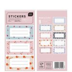 INTERDRUK Naklejki na zeszyty CUTE GIRL 9szt