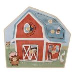 LITTLE DUTCH Drewniane puzzle Little Farm FSC LD7158